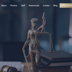 Roberson Law, LLC Website Screenshot