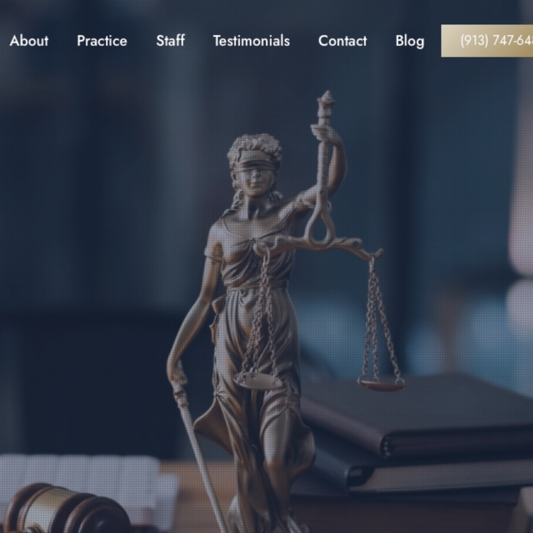Roberson Law, LLC Website Screenshot